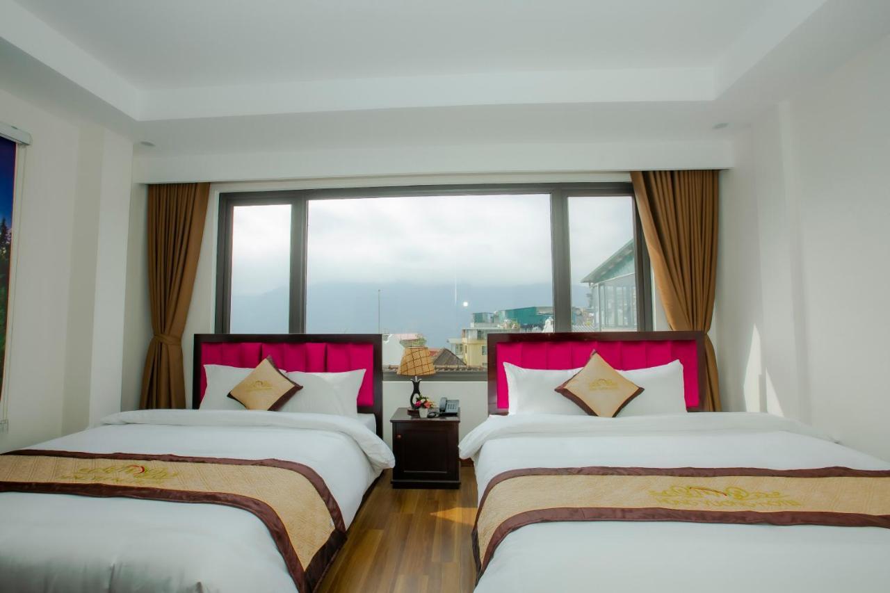 Sapa King Hotel Hung Vuong Hotel Exterior foto