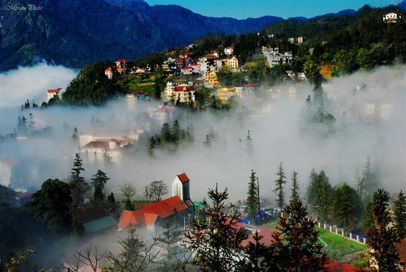 Sapa King Hotel Hung Vuong Hotel Exterior foto